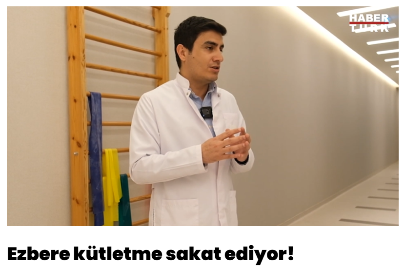 HaberTürk'te Biz : Ezbere kütletme sakat ediyor!