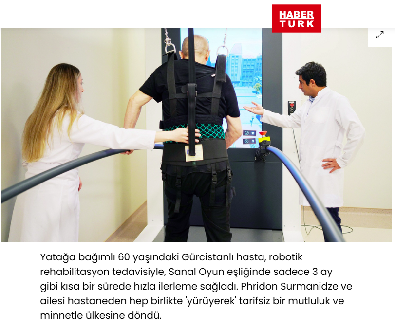 HaberTürk'te Biz : Yatağa bağımlıydı! 3 ayda hastaneden yürüyerek çıktı