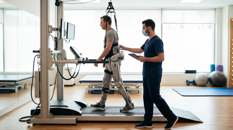 Robotik Fizik Tedavi ile Daha Hızlı İyileşme Mümkün mü? konulu, profesyonel, yüksek kaliteli fotoğraf