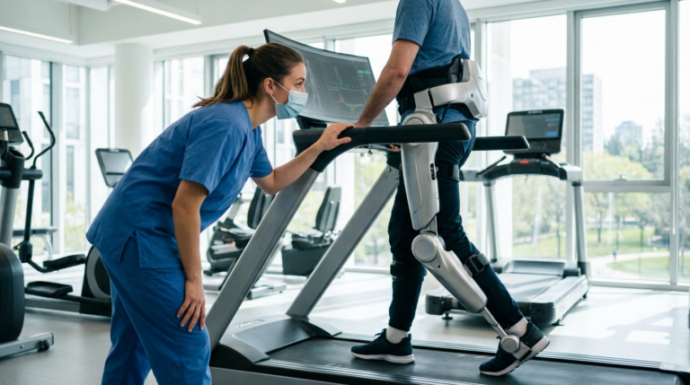 Robotik Rehabilitasyonun Klasik Fizik Tedaviye Göre Avantajları konulu, profesyonel, yüksek kaliteli fotoğraf