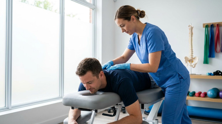 Spinal Manipülasyon Nedir? Hangi Durumlarda Uygulanabilir? konulu, profesyonel, yüksek kaliteli fotoğraf
